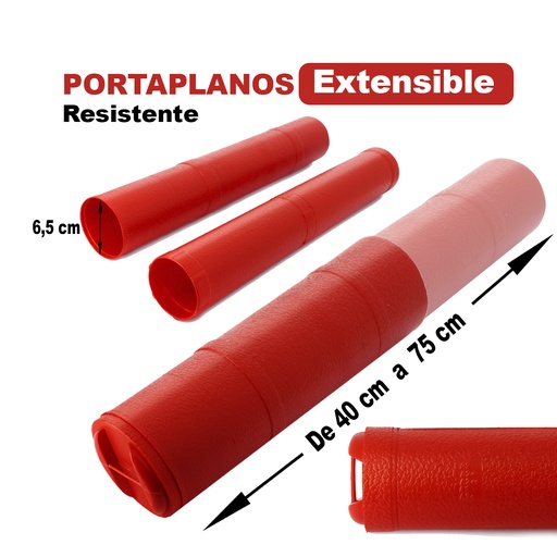 [KAT34000651] TUBO PORTAPLANOS ROXO CENTAURO