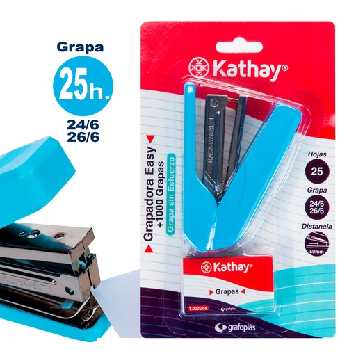 [KAT86000330] GRAPADORA EASY+GRAPA 105X58X38MM KATHAY