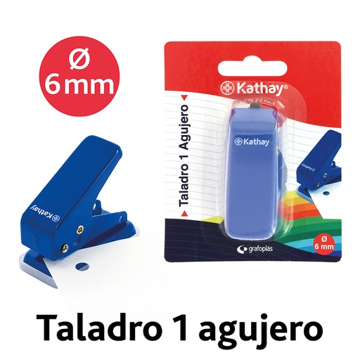 [KAT86001030] BLISTER 1 PERFORADOR 1AGUJERO AZUL KATHA
