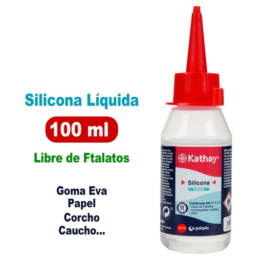 [KAT86022900] BOTE 100 ML SILICONA LIQUIDA KATHAY