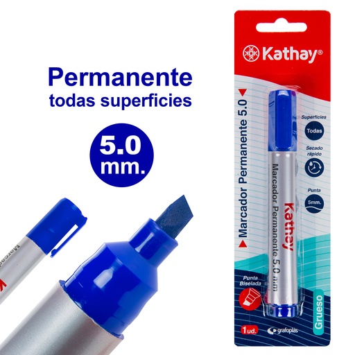 [KAT86211730] BLISTER 1MARC.PERMA.5MM P.BISEL.AZUL