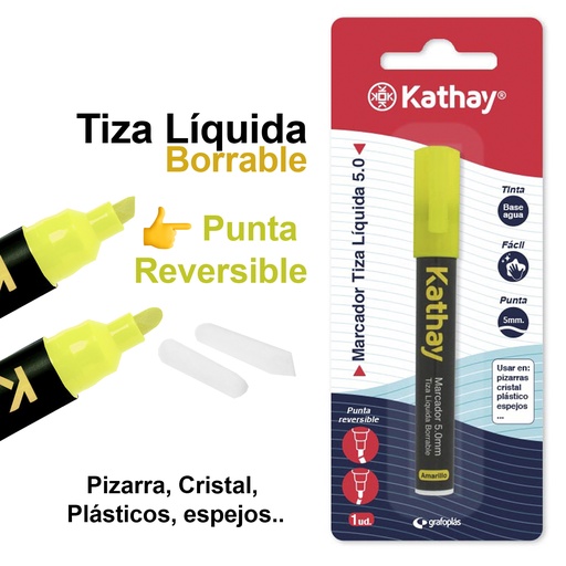 [KAT86212660] BLISTER 1MARCA.TIZA P.CONICA AMA.KATHAY