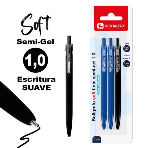 [KAT86233298] BLISTER 3 ESFEROGRÁFCAS 1MM SOFT T.SEMIGEL AZ+PT