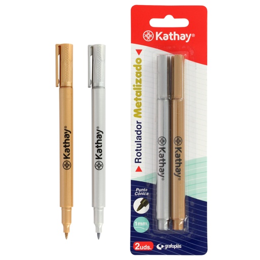 [KAT86240299] BLISTER 2ROTUS.METAL 1MM ORO+PLA KATHAY