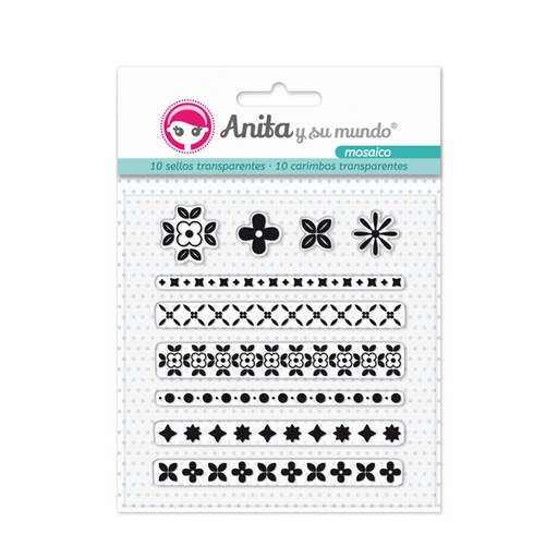 [GRA37010319] PACK 10 SELLOS TRANS MOSAICO