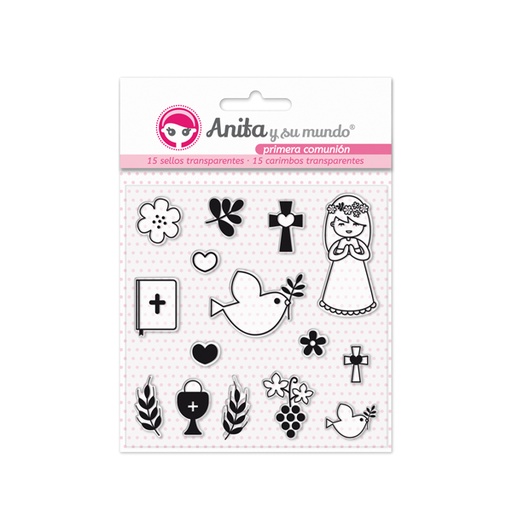 [GRA37010325] PACK 15 SELLOS TRANS PRIMERA COMUN. ELLA