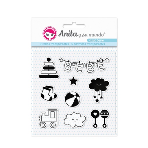 [GRA37010331] PACK 9 SELLOS TRANS AZUL BEBE