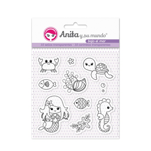 [GRA37010336] PACK 10 SELLOS TRANS BAJO EL MAR