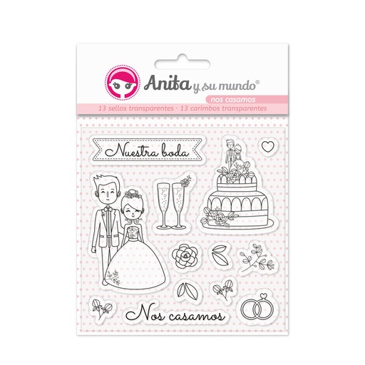 [GRA37010343] PACK 13 SELLOS TRANS NOS CASAMOS 19