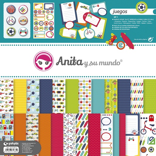 [GRA37010615] KIT SCRAP1 COLECCION JUEGOS
