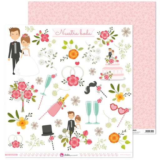 [GRA37010943] PACK5 LAMINAS FIGUR.RECORT. NOS CASAMOS