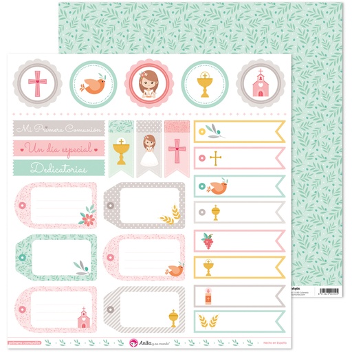 [GRA37011347] PACK5 PAPEL SCRAP ETIQUETAS COMUN.20 ELL