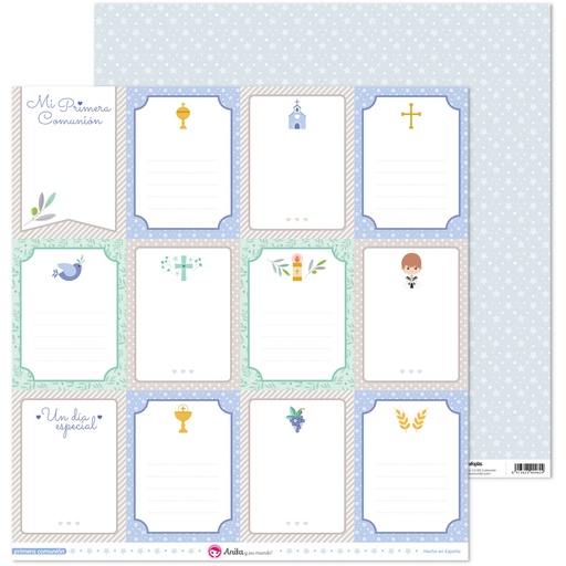 [GRA37011546] PACK5 PAPEL SCRAP TARJETAS COMUN.20 EL