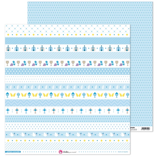[GRA37011924] PACK5 LAMINAS TIRAS PRIMERA COMUNION EL