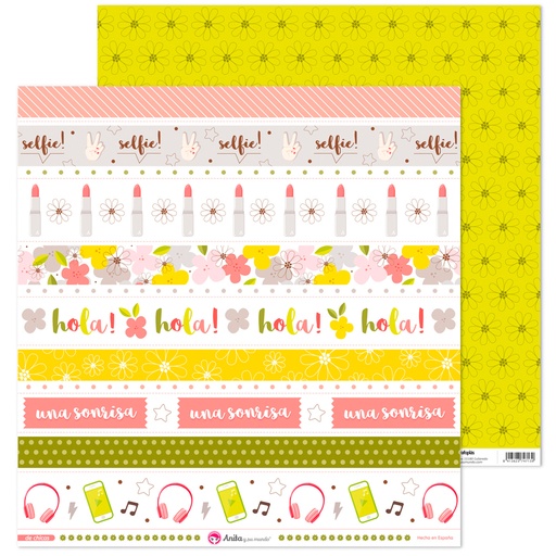 [GRA37011935] PACK5 LAMINAS TIRAS DE CHICAS