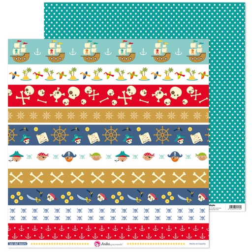 [GRA37011940] PACK5 LAMINAS TIRASISLA DEL TESOR