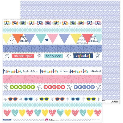 [GRA37011949] PACK5 LAMINAS TIRAS MOMENTOS