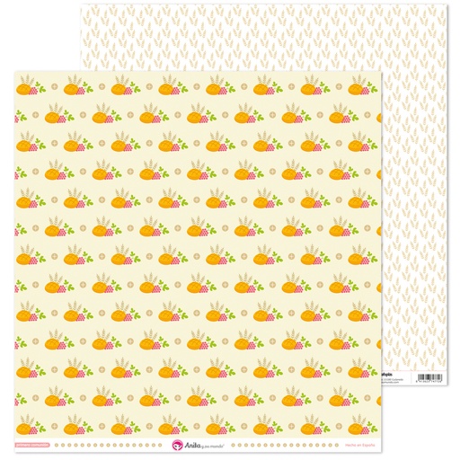 [GRA37018685] PACK5 PAP. SCRAP12X12 PAN COMUN.ELLA