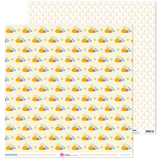 [GRA37018693] PACK5 PAP. SCRAP12X12 PAN COMUN.EL