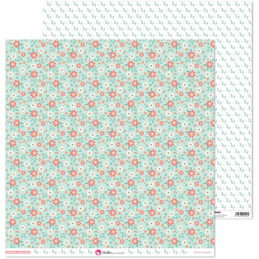 [GRA37018836] PACK5 PAP.SCRAP12X12 FLORES COMUN.20 ELL