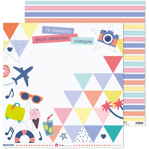 [GRA37018849] PACK5 PAP.SCRAP12X12 LO.RECUERD MOMENTOS