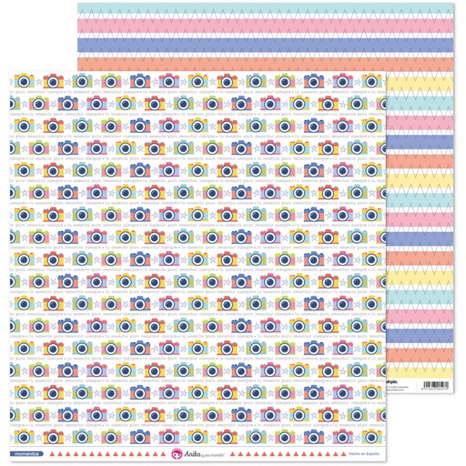 [GRA37018852] PACK5 PAP.SCRAP12X12 CAMARA MOMENTOS