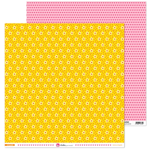 [GRA37019194] PACK5 PAPEL SCRAP 12x12 MARGAR.MI JARDIN