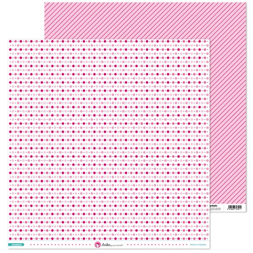 [GRA37019706] PACK5 PAPEL SCRAP 12x12 CIRCULOS MOSAICO