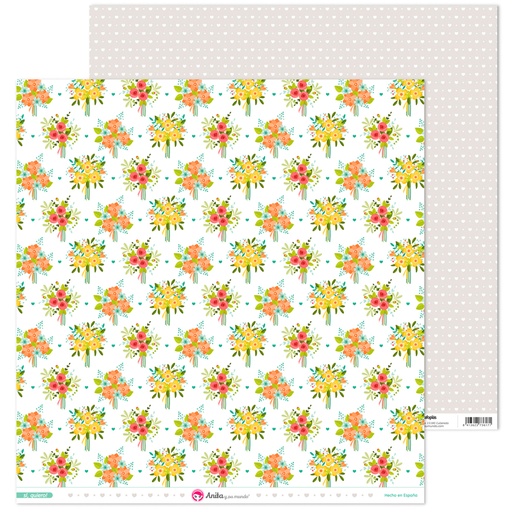 [GRA37019783] PACK5 PAPEL SCRAP 12x12 RAMOS SI QUIERO