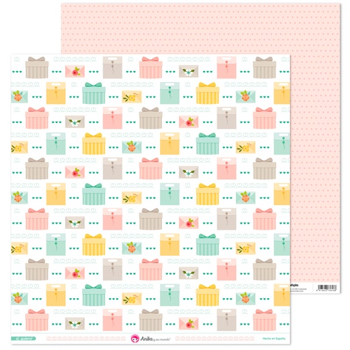 [GRA37019784] PACK5 PAPEL SCRAP 12x12 REGALS SI QUIERO