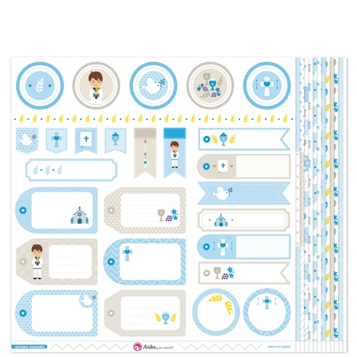 [GRA37019824] PACK13 PAPELES SCRAP PRIMERA COM.EL 16