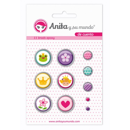 [GRA37050120] PACK11 BRADS EPOXY DE CUENTO
