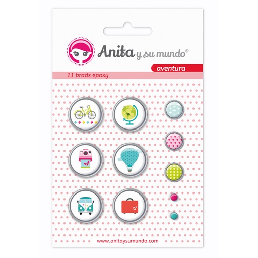 [GRA37050127] PACK11 BRADS EPOXY AVENTURA