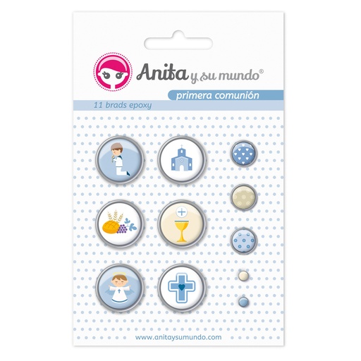 [GRA37050142] PACK11 BRADS EPOXY 1aCOM.EL 18-19