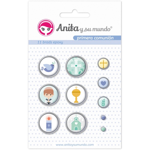 [GRA37050147] PACK 11 BRADS EPOXY PRIMERA COMUN.20 EL