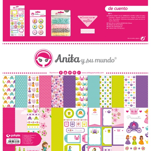 [GRA37080603] KIT SCRAP1 COLECCION DE CUENTO 16