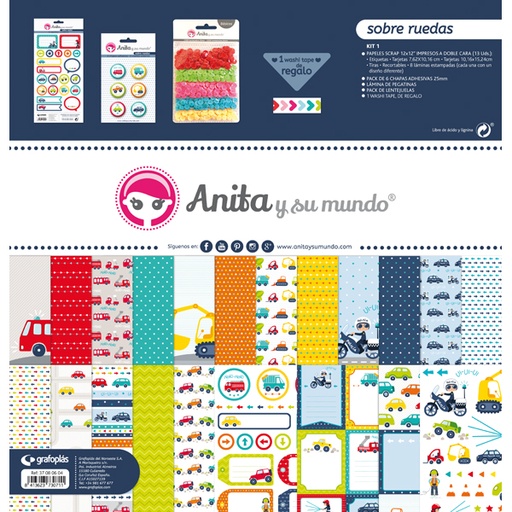 [GRA37080604] KIT SCRAP1 COLECCION SOBRE RUEDAS 16