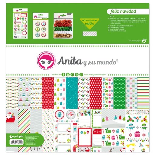 [GRA37080609] KIT SCRAP1 COLECCION FELIZ NAVIDAD 16