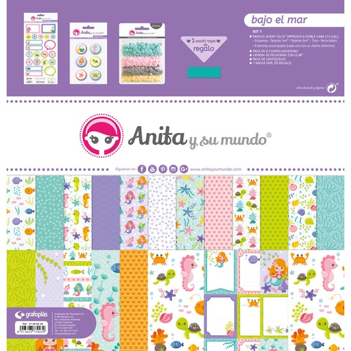 [GRA37080636] KIT SCRAP1 COLECCION BAJO EL MAR18