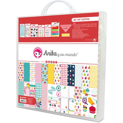 [GRA37080700] KIT SCRAP2 COLECCION EN MI COCINA C/MALE