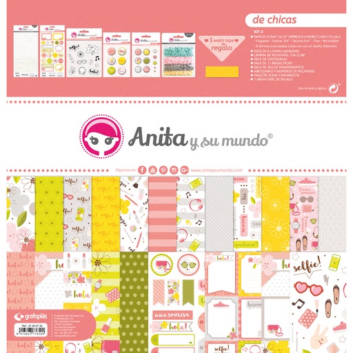[GRA37080735] KIT SCRAP2 DE CHICAS C/MALETIN