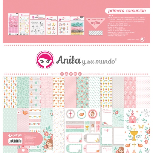 [GRA37080746] KIT SCRAP2 COLECCION COMUNION ELLA 20