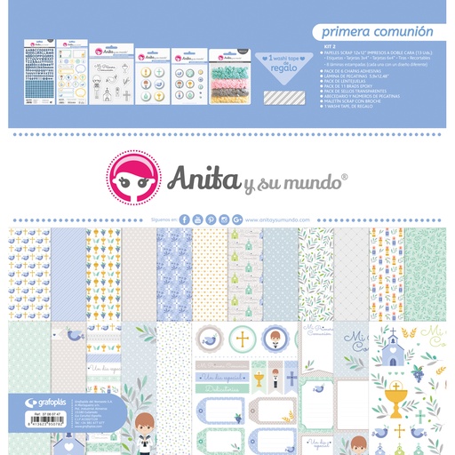 [GRA37080747] KIT SCRAP2 COLECCION COMUNION EL 20